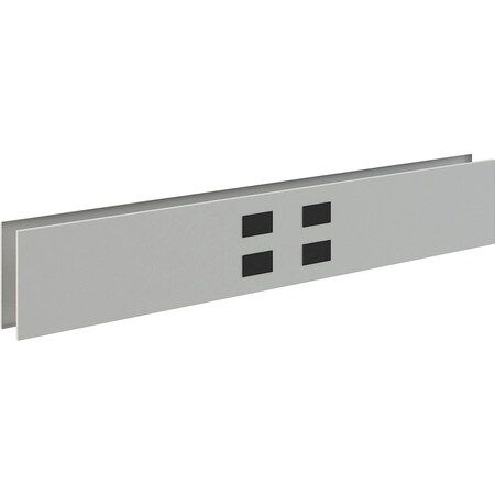 Global Industrial Base & Cover Raceway, 6959DP Series, 4 ft W 695919DP